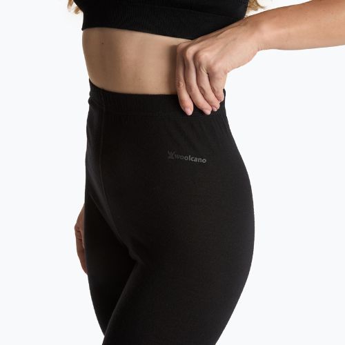 Moteriškos termoaktyvios kelnės WOOLCANO 100% Merino PANT0542 black