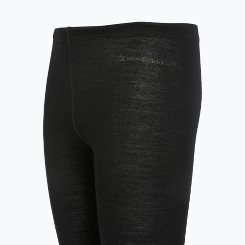 Vaikiškos termoaktyvios kelnės WOOLCANO Merino 100% PANT0975 black