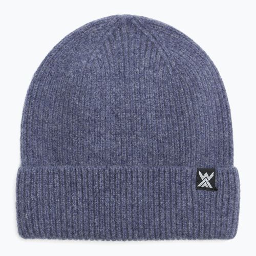 Kepurė WOOLCANO MERINO 100% HAT0440 tamsiai mėlyna