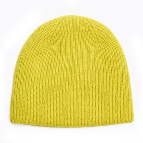 Kepurė WOOLCANO MERINO 100% HAT0440 geltona