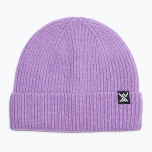 Žieminė kepurė WOOLCANO Merino 100% HAT0440 violetinė