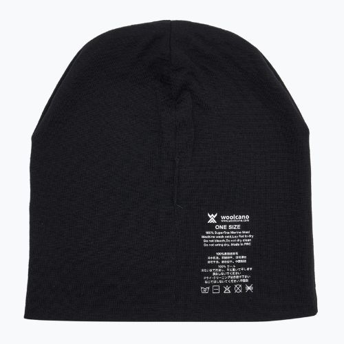 Kepurė WOOLCANO MERINO 100% HAT0441 black
