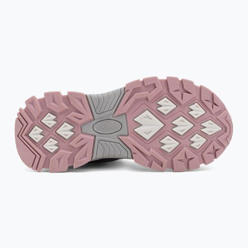 Vaikiški žygio batai KADVA Rocky Trail Mid WaterProof Softshell pilki