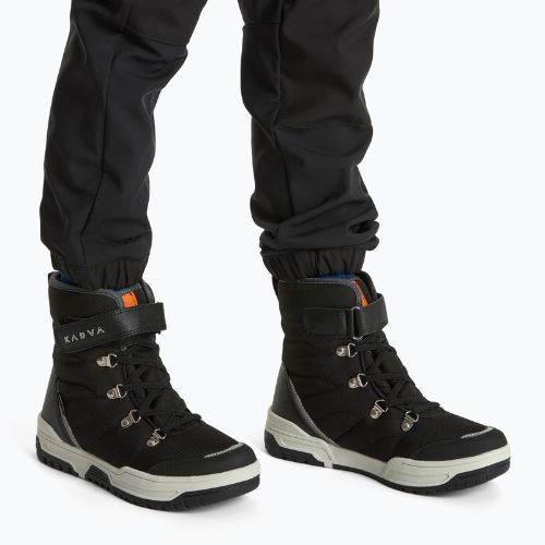 Vaikiški žieminiai batai KADVA Flow WaterProof juodi