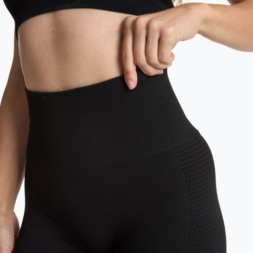 XTREXO moteriškos tamprės Lexi Up Seamless Leggings juodos spalvos