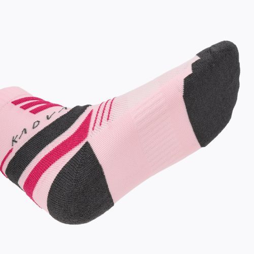 Vaikiškos kojinės KADVA Stride Coolmax 2 pairs rožinės pink / black