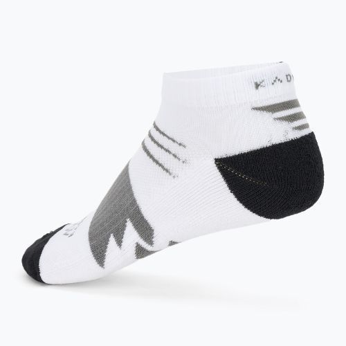 Kojinės KADVA Stride Coolmax Low Cut 2 pairs white / gray