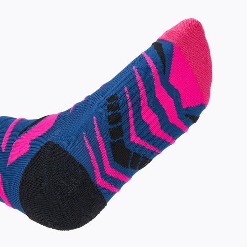 Moteriškos kojinės KADVA Stride Coolmax 2 pairs navy / pink
