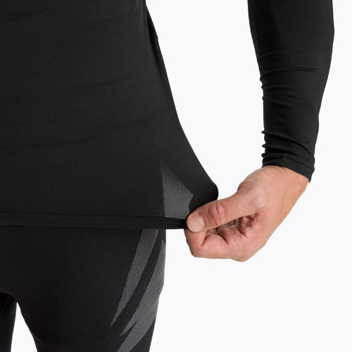 Termoaktyvūs marškinėliai ilgomis rankovėmis OneTeam GOAL DRY PLUS black