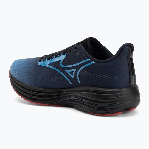 Bėgimo batai Mizuno Wave Rider 29 amsterdam black/all aboard/high risk red