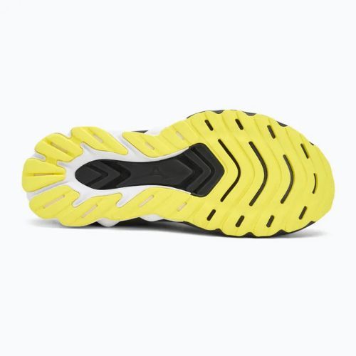 Vyriški bėgimo batai Mizuno Wave Skyrise 6 black/harbor mist/lemon tonic