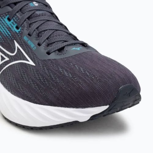 Vyriški bėgimo batai Mizuno Wave Inspire 21 odyssey gray/white/capri breez