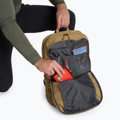 Turistinė kuprinė Kadva anyWAY 25 l smėlio spalvos