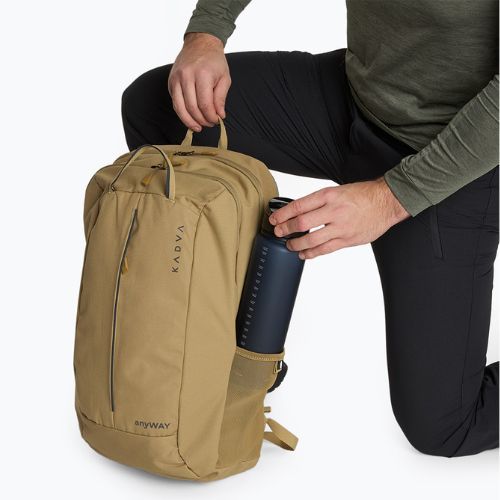 Turistinė kuprinė Kadva anyWAY 25 l smėlio spalvos