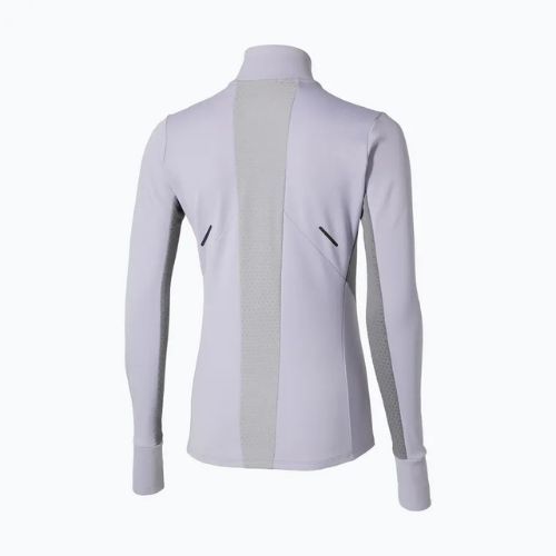 Moteriškas bėgimo džemperis Mizuno Active Warm Half Zip icelandic blue