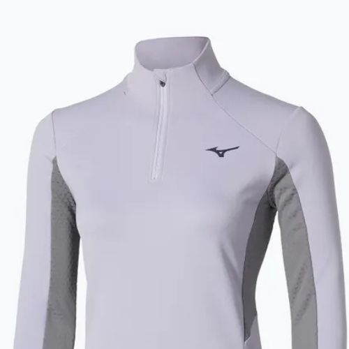 Moteriškas bėgimo džemperis Mizuno Active Warm Half Zip icelandic blue