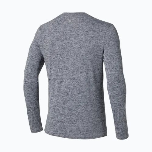 Vyriški bėgimo marškinėliai ilgomis rankovėmis Mizuno Core Impulse Half Zip Tee quicksilver