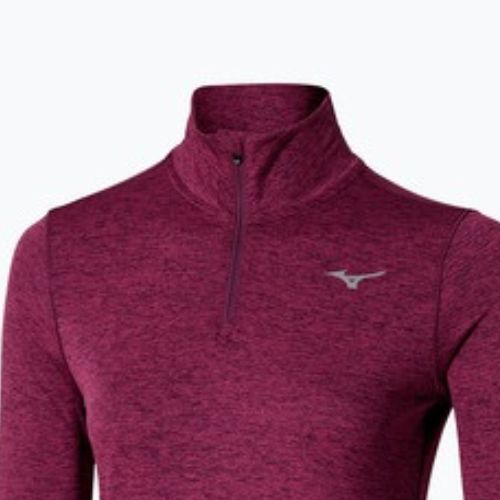 Moteriškas bėgimo džemperis Mizuno Core Impulse Half Zip Tee dark purple