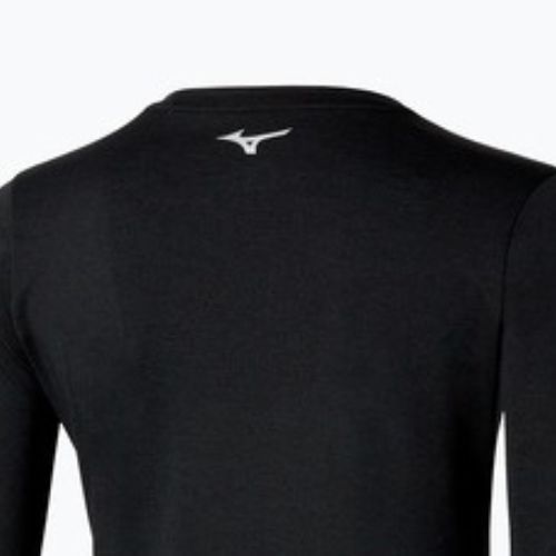 Moteriški bėgimo marškinėliai ilgomis rankovėmis Mizuno Core Impulse Tee black