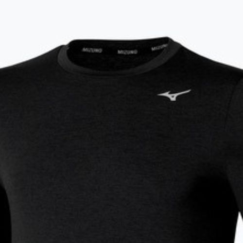 Vyriški bėgimo marškinėliai ilgomis rankovėmis Mizuno Core Impulse Tee black