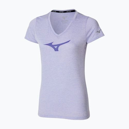 Moteriški bėgimo marškinėliai Mizuno Core Runbird Tee icelandic blue