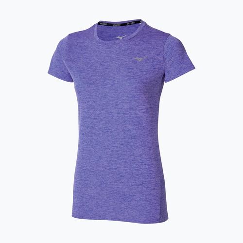 Moteriški bėgimo marškinėliai Mizuno Core Tee iris bloom