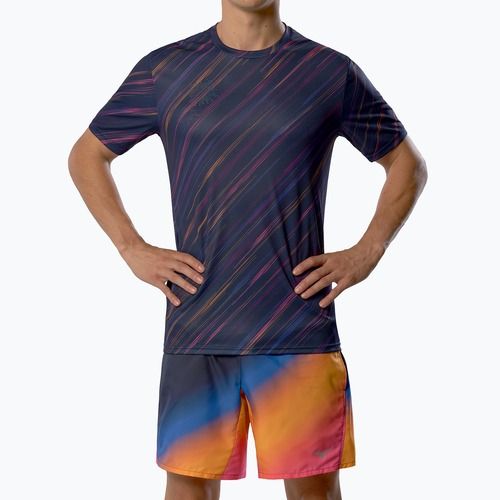 Vyriški bėgimo marškinėliai Mizuno Summer Pack QD Tee hanabi