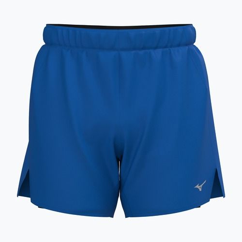 Vyriški bėgimo šortai Mizuno Core 5.5" 2IN1 princess blue