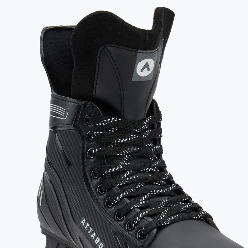 Vaikiškos ledo ritulio pačiūžos ATTABO Frazer II reguliuojamos black