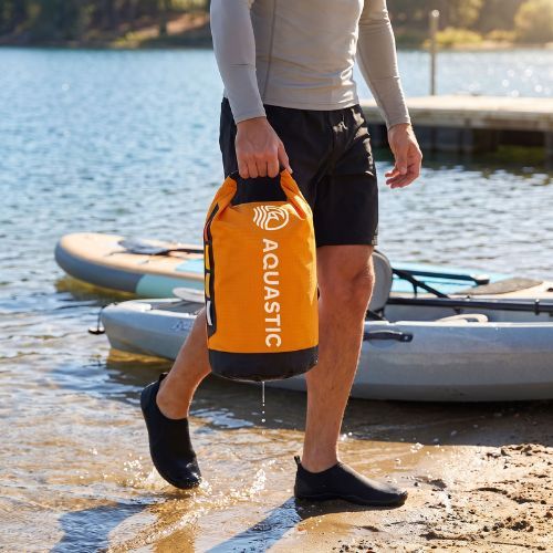Neperšlampamas maišas AQUASTIC Dry Bag 20 l Nylon/TPU orange
