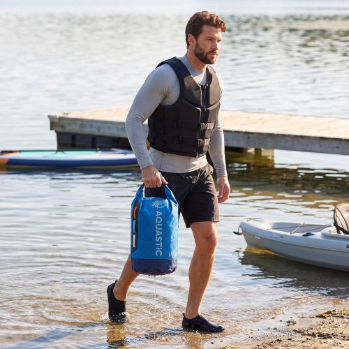 Neperšlampamas maišas AQUASTIC Dry Bag 13 l Nylon/TPU blue