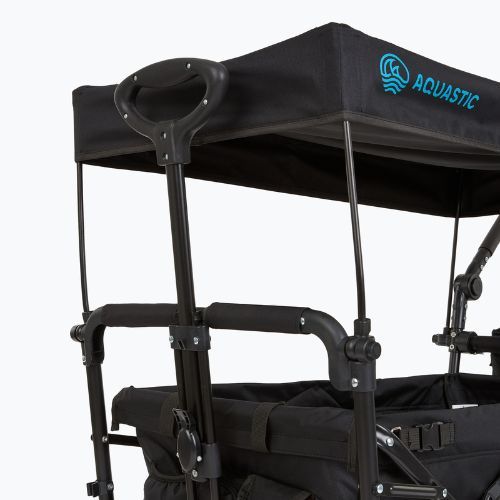 Juodas AQUASTIC Luxor transportavimo vežimėlis