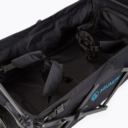 Juodas AQUASTIC Luxor transportavimo vežimėlis