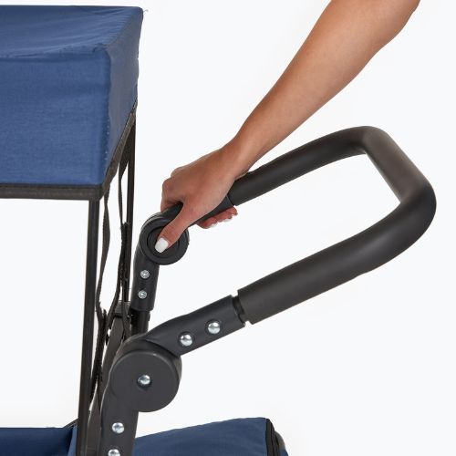 Mėlynas AQUASTIC Cart transportavimo vežimėlis