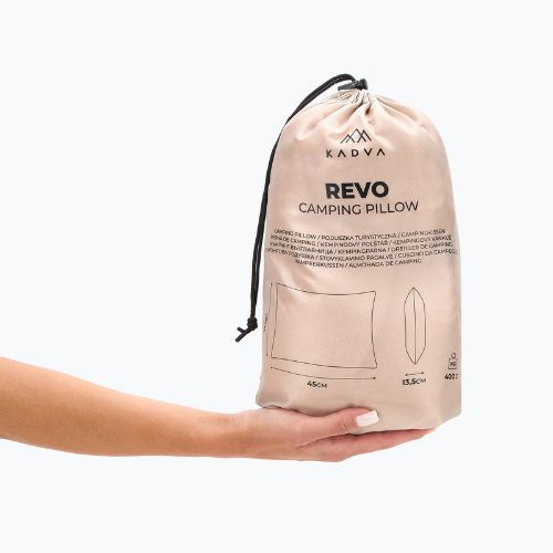 Kelioninė pagalvėlė KADVA Revo smėlio spalvos