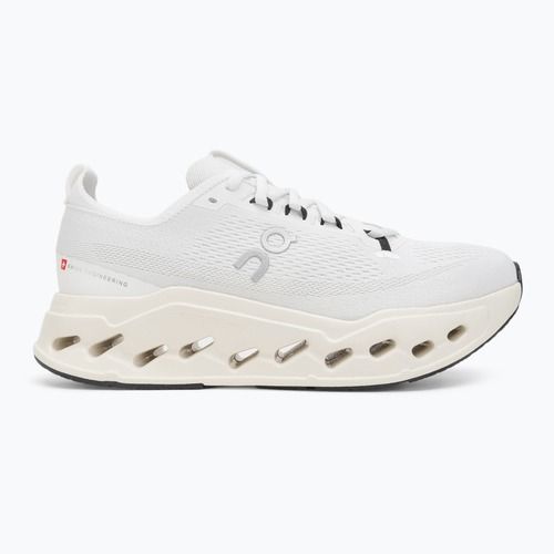 Vyriški bėgimo batai On Cloudsurfer Max Wide white/white