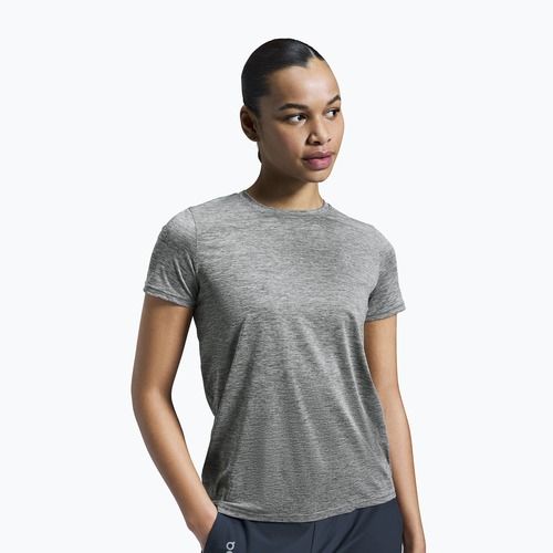 Moteriški bėgimo marškinėliai On Core-T heather gray