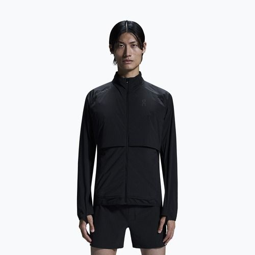 Vyriška bėgimo striukė On Weather Inulated black