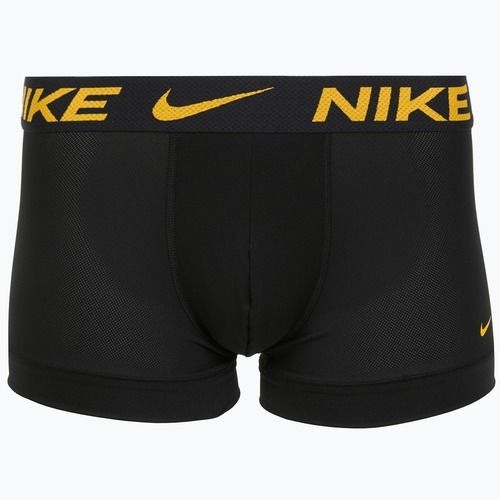 Vyriškos trumpikės Nike Dri-FIT Cotton Trunk 3 poros deep night/university gold/green shock