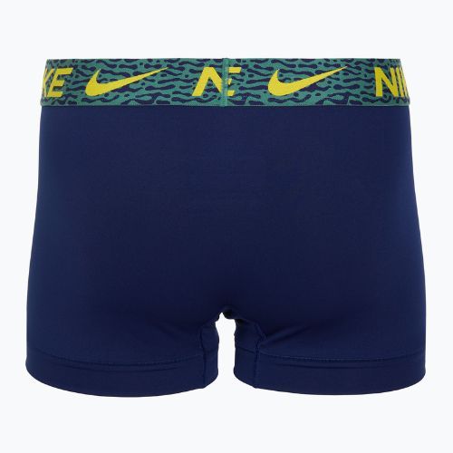 Vyriškos trumpikės Nike Dri-Fit Essential Micro Trunk 3 poros blu void/lgh crim/brht citron/evergrn aura/abst wb