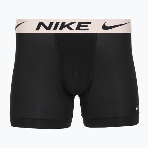 Vyriškos trumpikės Nike Dri-Fit Essential Micro Boxer Brief 3 poros blk washed coral/olive aura/abrtract blue edge wb