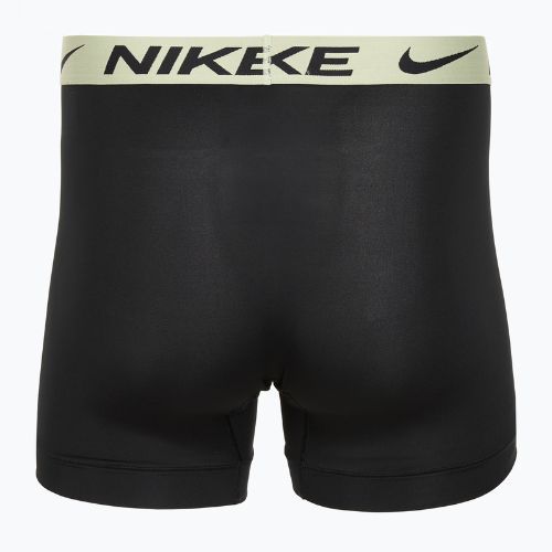 Vyriškos trumpikės Nike Dri-Fit Essential Micro Boxer Brief 3 poros blk washed coral/olive aura/abrtract blue edge wb