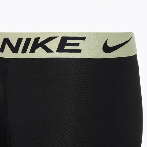 Vyriškos trumpikės Nike Dri-Fit Essential Micro Boxer Brief 3 poros blk washed coral/olive aura/abrtract blue edge wb