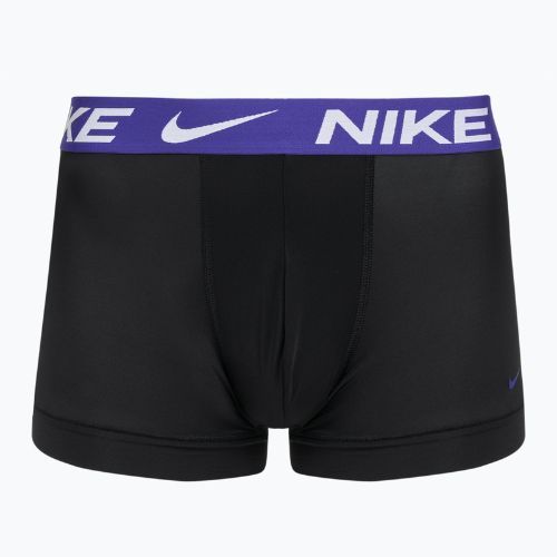 Vyriškos trumpikės Nike Dri-Fit Essential Micro Trunk 3 poros black university gold/deep night/dark team red wb