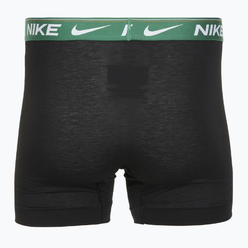 Vyriškos trumpikės Nike Dri-FIT Ultra Comfort 3 poros black evrgreen aura/deep night/black waistband