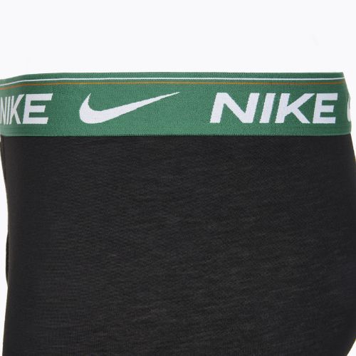 Vyriškos trumpikės Nike Dri-FIT Ultra Comfort 3 poros black evrgreen aura/deep night/black waistband