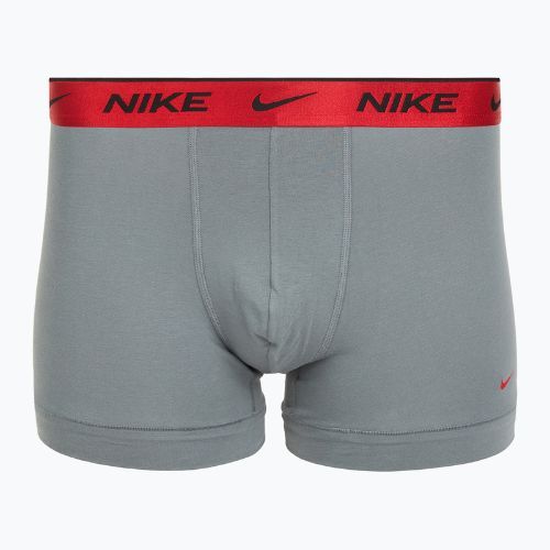 Vyriškos trumpikės Nike Everyday Cotton Stretch Trunk 3 poros blk mt airmx wb/uni red/clear grey high shine wb
