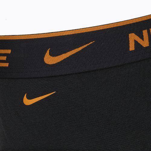 Vyriškos glaudės Nike Everyday Cotton Stretch Brief 3 poros black light crimson/desert ochre/black wb