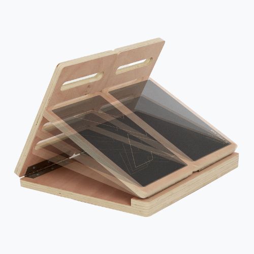 Blauzdų tempimo platforma TTEXO reguliuojama SLANT BOARD black