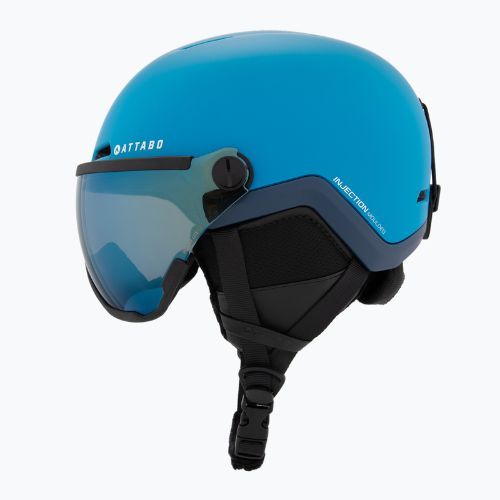 Vaikiškas slidinėjimo šalmas ATTABO Avens 2.0 Jr Visor blue